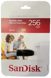 SanDisk 258GB Ultra High Speed USB 3.0 Flash Drive - SDCZ48-256G-A16BJ