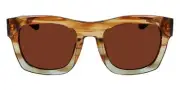 Dragon DR WAVERLY LL ION Sunglasses Brown Teal Gradient Rose Co 53mm
