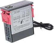 OKUMEYR 12V Digital Temperature Controller Professional Thermostat Switch for Seafood Machines Refrigerators User Friendly Precise Digital Display Safe and Reliable Operation