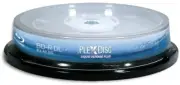 10-Pak PlexDisc 6X Liquid Defense Plus Glossy WaterResistant Inkjet 50GB BD-R DL