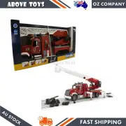 Bruder 1:16 Mack Granite Fire Engine With Slewing Ladder & Water Pump Toy Model