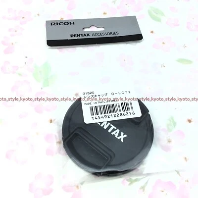 Pentax 31520 Lens Cap 72mm O-LC72 (for HD PENTAX DA16-85) 86216 JAPAN IMPORT