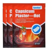 Capsicum Plaster Patches Pain Relief Muscle Hot Patch 7x10cm - 12 packs Cap XX