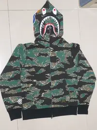 在飛比找Yahoo!奇摩拍賣優惠-全新現貨 BAPE APE TIGER CAMO SHARK