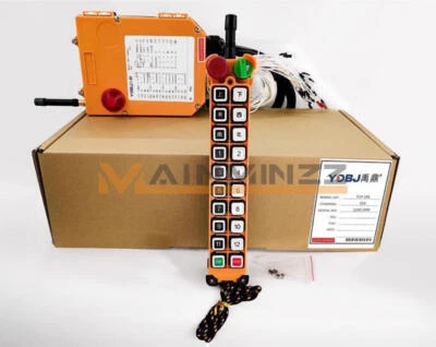 ONE New F24-18S Industrial Hoist Crane Wireless Remote Controller 2*Transmitters