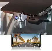 Fitcamx 4K OEM Style Dash Cam Suitable for GWM Pickup POER Cannon Cannon-L Cannon-X, Factory Look Camera for Cars, UHD 2160P Video WiFi, Night Vision, Loop Recording G-Sensor, Plug & Play, 64GB Card