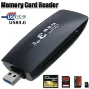 NEW Usb 3.0 Multi Memory Card Reader 5Gbps Adapter For SD TF CF MS Micro SD Card