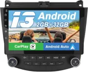 Car Radio Stereo 10 inch Touch Screen for Honda Accord 7th 2003-2007 with Wirele