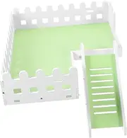 SUPVOX Hamster Play Platform with Ladder Pet Climbing and Resting Area Versatile Cage Accessories for Guinea Pigs and Hamsters Easy to Clean and Maintain