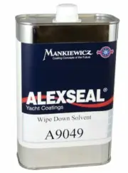 ALEXSEAL TOPCOAT BOAT PAINT Cleaner Wipe Down Solvent - Auxiliary Products