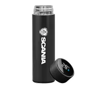 500ml for Scania K250 K280 K310 K320 SERIE GPS SerieX Smart Temperature Display Water Bottle Travel Sports Cup Kettles black