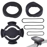 Computer Handlebar Mount | Rubber Handlebar Cycling Mount | Strap Vehicle Accessories Adjustable Cycle Bracket for Road & GPS
