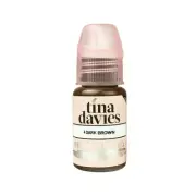 PMU Eyebrow Pigment - Tina Davies Dark Brown Perma Blend 15ml UK Seller