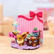 Pokemn Model Party Theme Series Dolls Kawaii Children's Toys Birthday Eevee
