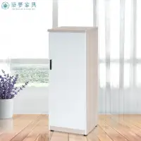 在飛比找momo購物網優惠-【Build dream 築夢家具】1.4尺 防水塑鋼 單門