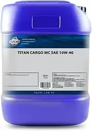 Fuchs Lubricants Titan Cargo MC SAE 10W40 Engine Oil 20 Liter