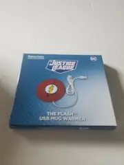 CULTUREFLY WORLD'S FINEST JUSTICE LEAGUE FLASH USB MUG WARMER NIB
