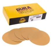 - Premium - 180 Grit 3" Gold Hook & Loop Sanding Discs for DA Sanders - Box o...