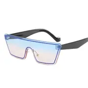 Square Sunglasses Women Brand Designer Retro Big Frame Cat Eye Sun Glasses Vintage Gradient Female