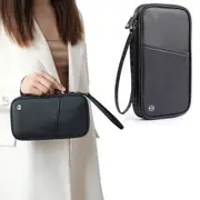 Travel Wallet and Family Passport Holder RFID Blocking Document Organizer