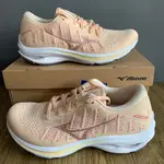 【英明羽球】美津濃 MIZUNO 女款 慢跑鞋 WAVE RIDER25 WAVEKNIT 透氣 J1GD217502