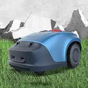 Automatic Robotic Lawn Mower, Robotic Lawnmower Parallel Tracks Mowing, Robot Grass Cutter with Bluetooth APP Control and GPS Path Planning, Multi-Zone Management, 33% Slope
