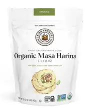 King Arthur Organic Masa Harina 32 Ounce Authentic Mexican Corn Flour