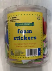 Foam Stickers Numbers Assorted Self Adhesive Designs For Crafts 200 Count