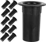 Speaker Port Tube Set for Audio Punching Bag 12pcs Plastic Bass Reflex Tubes Reliable User-Friendly