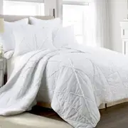 Jenny Mclean Bobby Ruffle White Coverlet Set