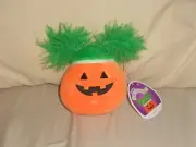 NEW, Squishmallows 4.5" Paige pumpkin plush stuffed animal toy Halloween