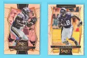 Adrian Peterson 2016 Select (2) Card Lot Refractor