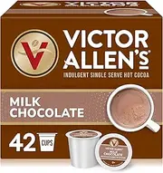 Victor Allen Coffee, Milk Chocolate Hot Cocoa Single Serve Cups, 42 Count