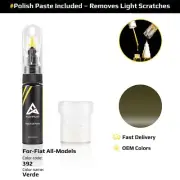 Touch Up Paint For Fiat All Models 392 Verde With Polish Paste