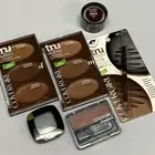 CoverGirl Contour Palette Cheekers Eyeliner Loreal & Revlon Creme Eyeshadow Set