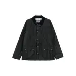 [Barbour] Barbour Corduroy-collar Flap-pocket Jacket S BLACK