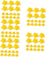 [COHEALI] 200 Pcs Badge Rubber Cap Brooch Pin Locks Locking Clasp Pin Locking Back Locking Pin Backs Pin Backs for Enamel Pins Lapel Pin Backs Pin Backs Locking Pin Keepers Plastic