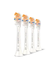 Sonicare A3 Premium All-in-One Replacement Head Refills 4 Pack - White