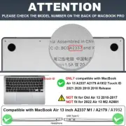 inch MacBook Air Case 2021 2020 2019 2018 Release Model A2337 M1 A2179 A for 13