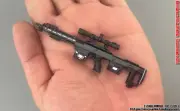 1/12 Scale Soldier Metal Weapon Accessories D Model for6''shf Figma(about 8.5cm)