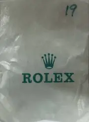 ROLEX FACTORY NEW SEALED MENS CRYSTAL 25 19