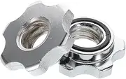BIUDECO 2pcs Dumbbell Bar Nuts for Universal Barbell Locking Clamping Nuts Collars for Training