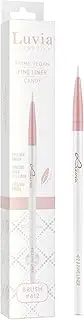 Luvia Professional Makeup Brush, Eyeliner Make-Up Brush, Eyeliner Brush, Eye Brush, Vegan Cosmetic Brush, 412 // Fine Liner - Candy