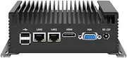PC Industrial,Mini PC Fanless Industrial PC 6200U,Mini Desktop Computer Dual 1000Mbs LAN, 4K HD VGA, 2COM RS232, USB3.0 WiFi GPIO,Auto Power On, NO RAM NO SSD(M.2 NVMe)