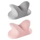 Napping Pillow Soft Breathable Ergonomic Lumbar Pillow Headrest Pillow Neck and