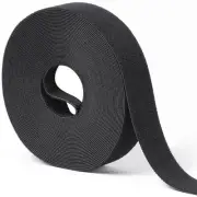 1 in x 30 ft Hook and Loop Roll | Double-Sided Strips, Self-Gripping Straps |...