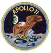 Apollo 11 Patch / NASA's Apollo Program 4" Embroidered Patch