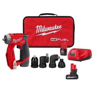 Milwaukee M12 FUEL 12V Lithium-Ion Brushless Cordless 4-in-1 Installation 3/8