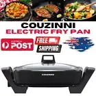 Couzinni Electric FryPan Non Stick Frying Pan Cooker Countertop Non-slip Skillet