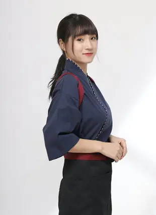 工作服 廚師服 日式工作服 日料店工作裝壽司店員工工作服 廚師裝和風日本高腰裙褲 全館免運